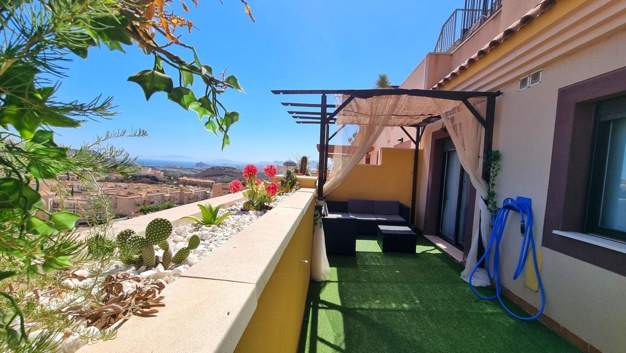 Bonito Apartamento Con Terraza, Piscina Y Vistas - By Aloha Palma Águilas Exterior foto